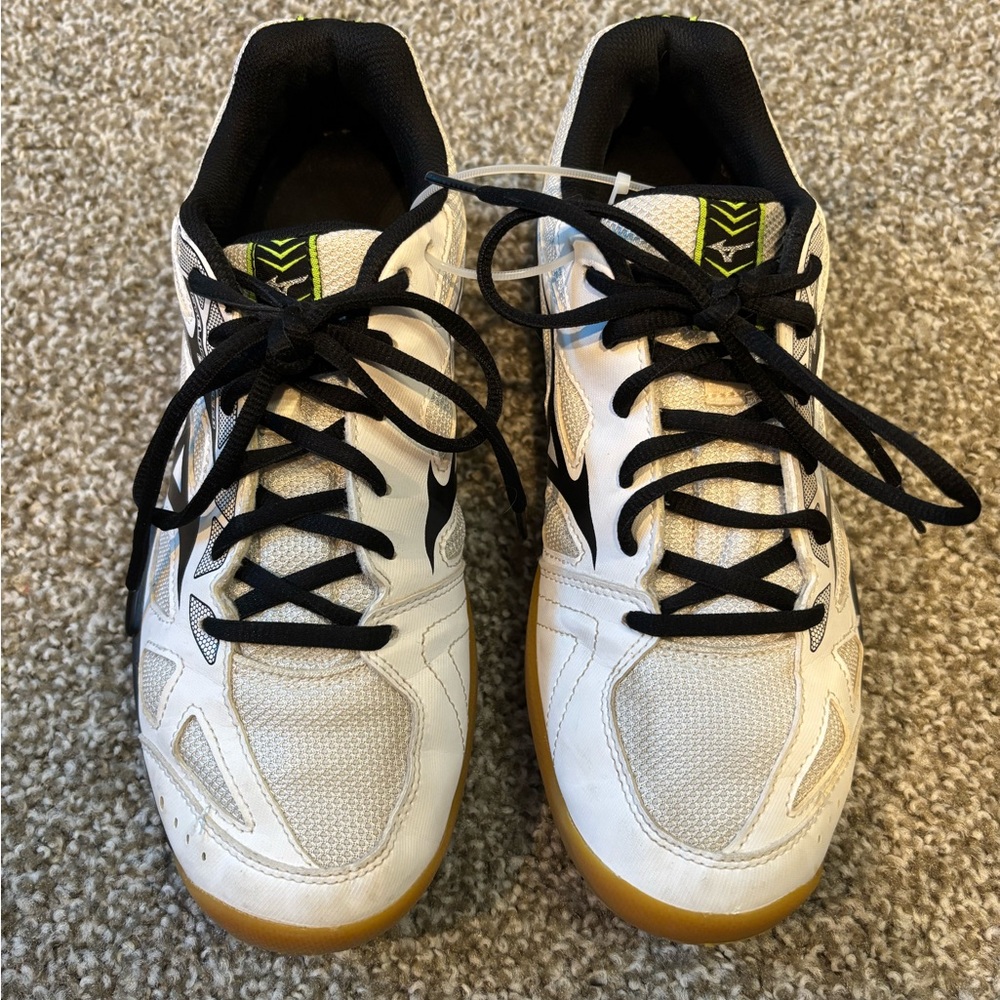 Mizuno Cyclone Speed 2 Volleyball Shoes, Women’s‎ US Size 10 - White / Black